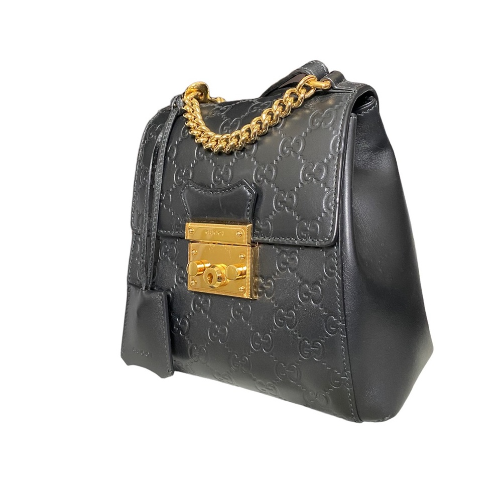 Gucci Padlock GG Signature Backpack Black